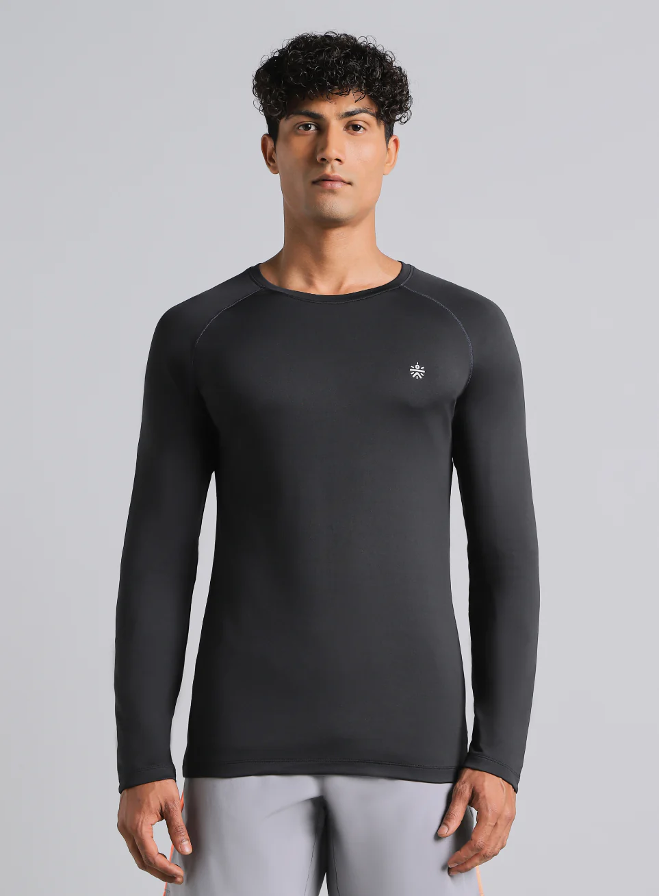 Men's Black Build Up Performance Recycled Poly T-shirt - Image 4