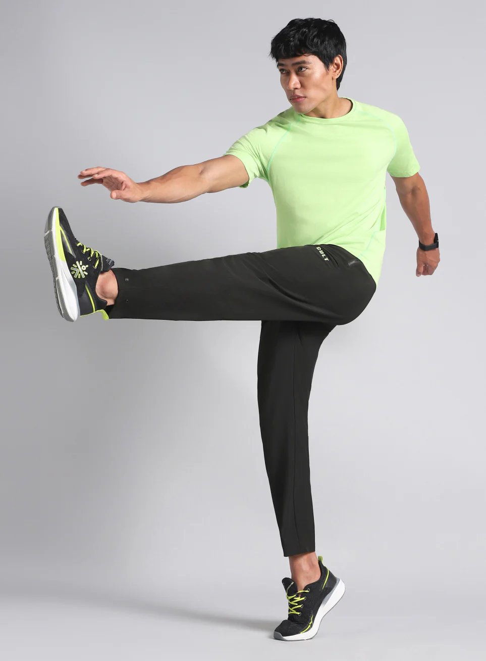 Men's Black City Commuter Trackpants - Image 3