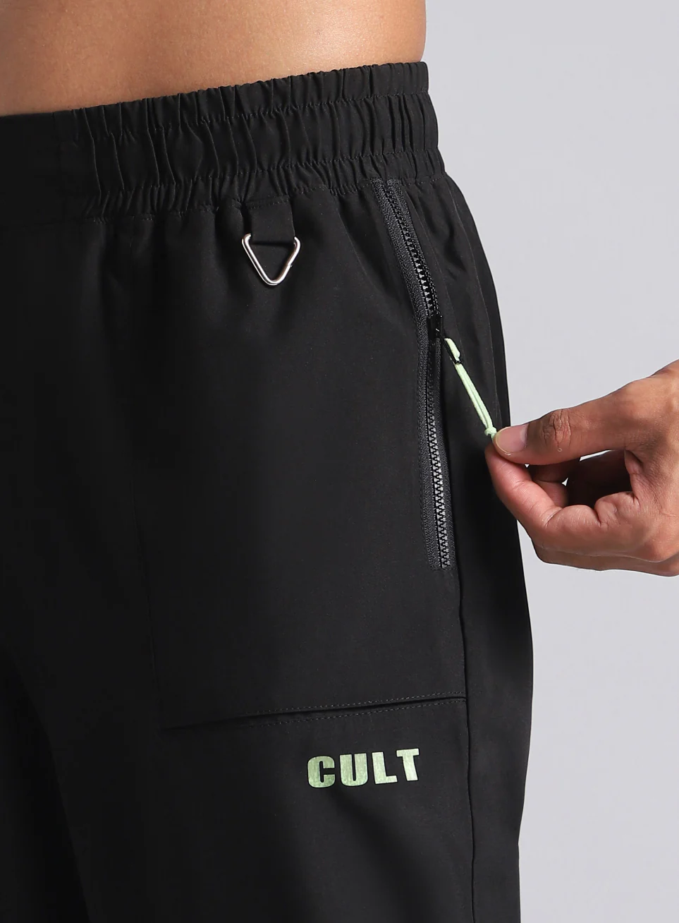 Men's Black City Commuter Trackpants - Image 7