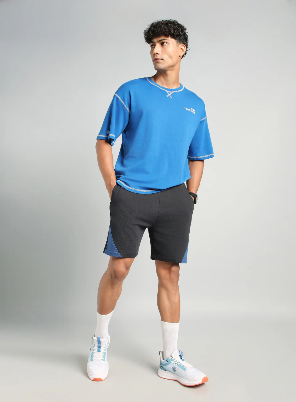 Men's Black Classic Sports Club Shorts - Image 2