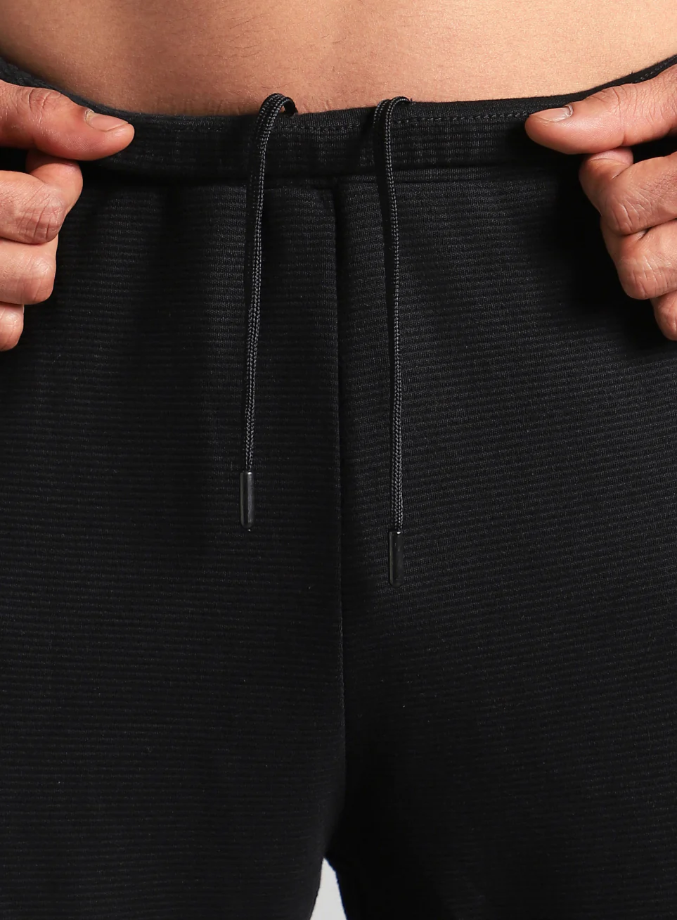 Men's Black Colourplay Trackpants - Image 8