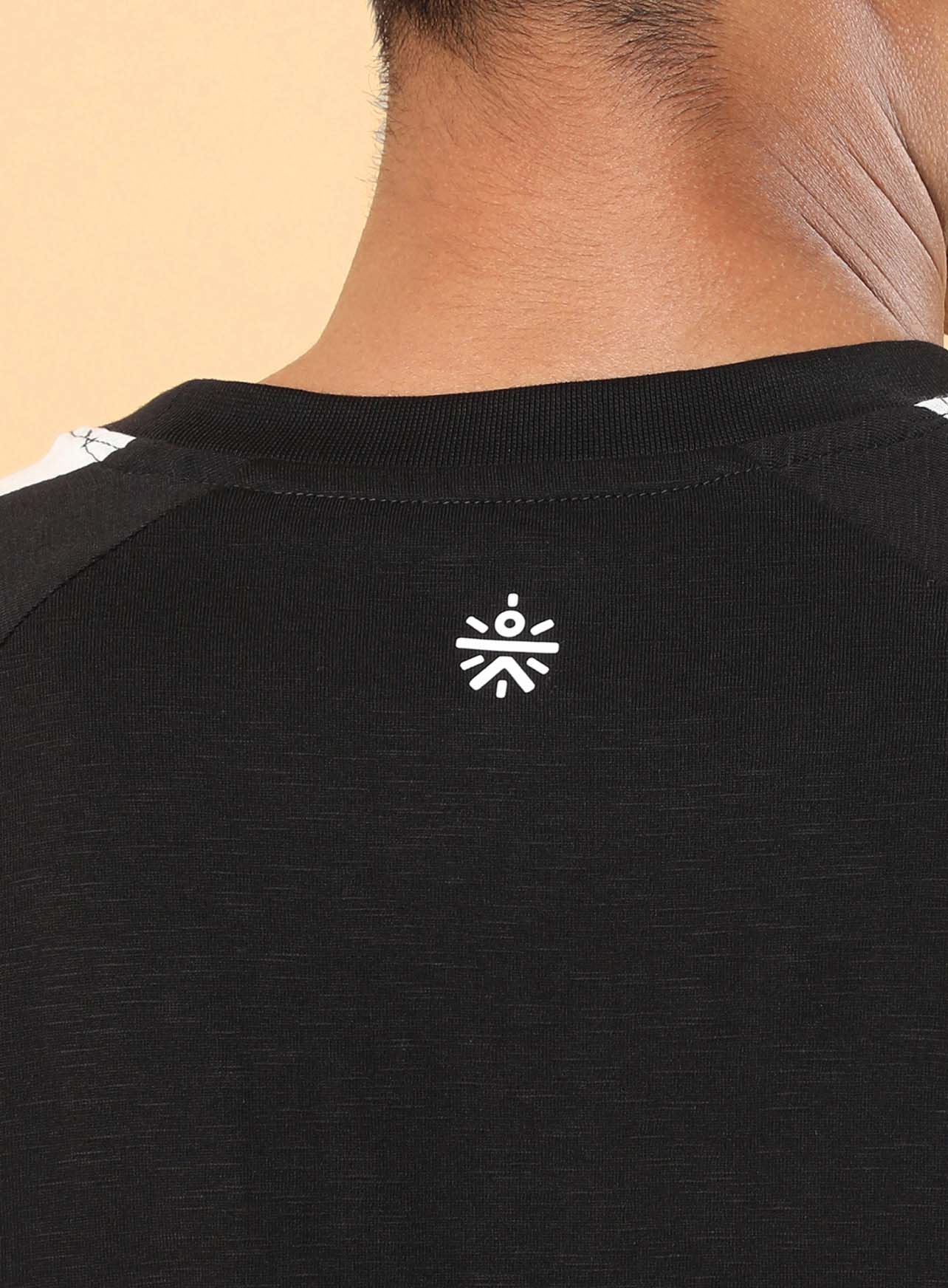Men's Black Community Sports Relaxed fit T-shirt - Image 9
