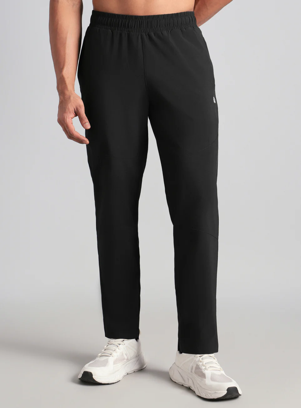 Men's Black Core Sculpt Trackpants - Image 4