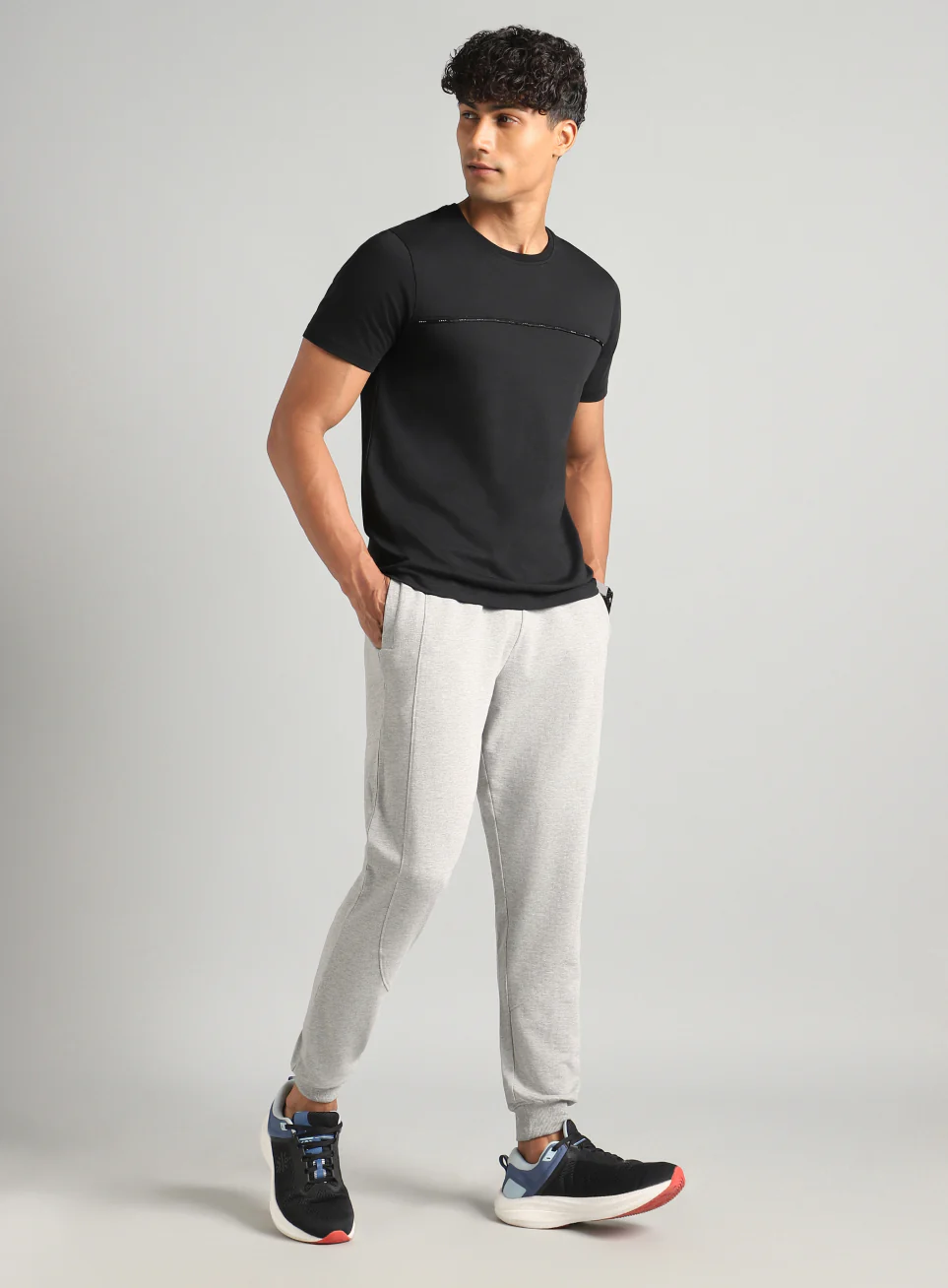 Men's Black Cult Athlete T-shirt - Image 2