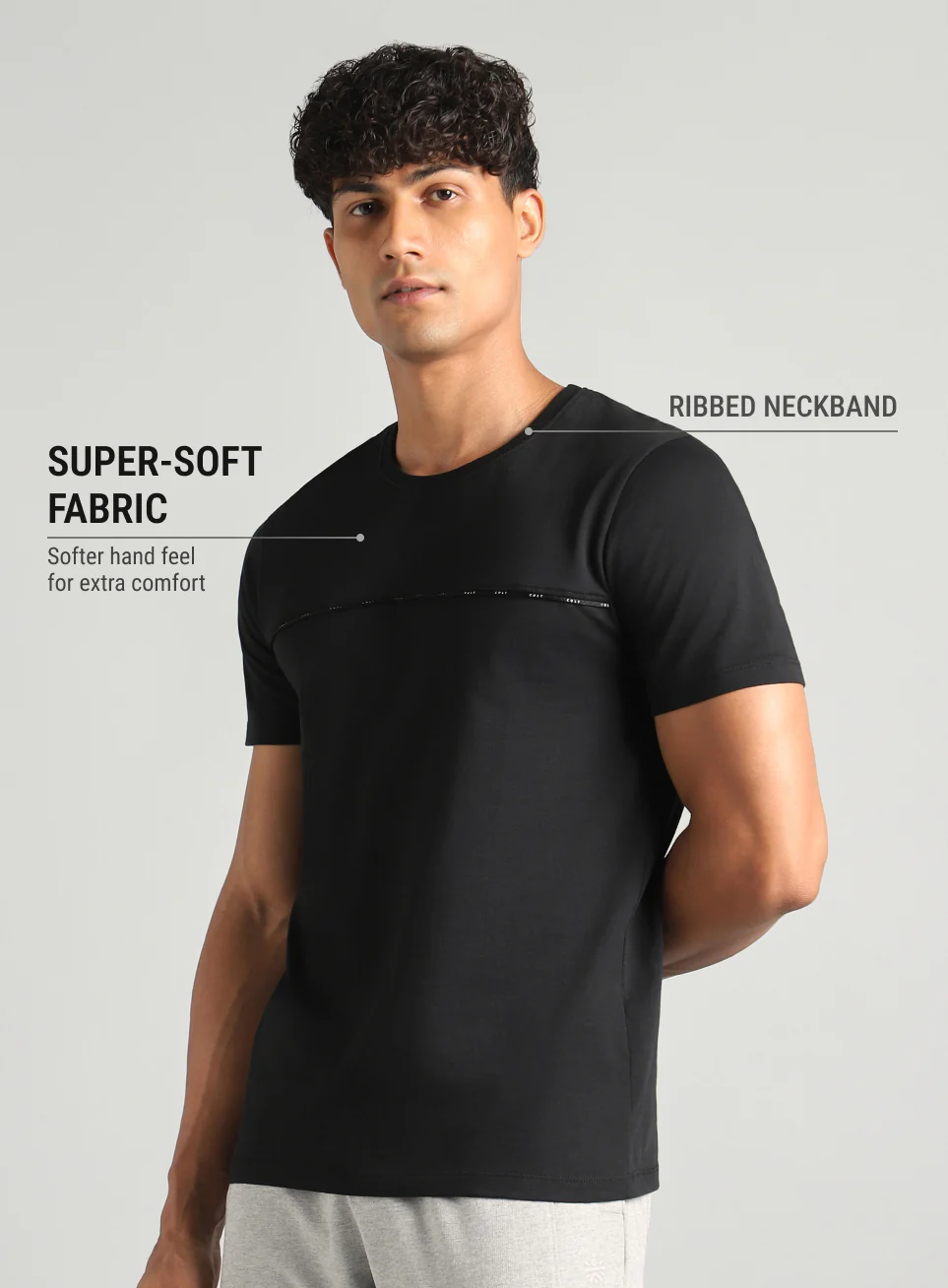 Men's Black Cult Athlete T-shirt - Image 5