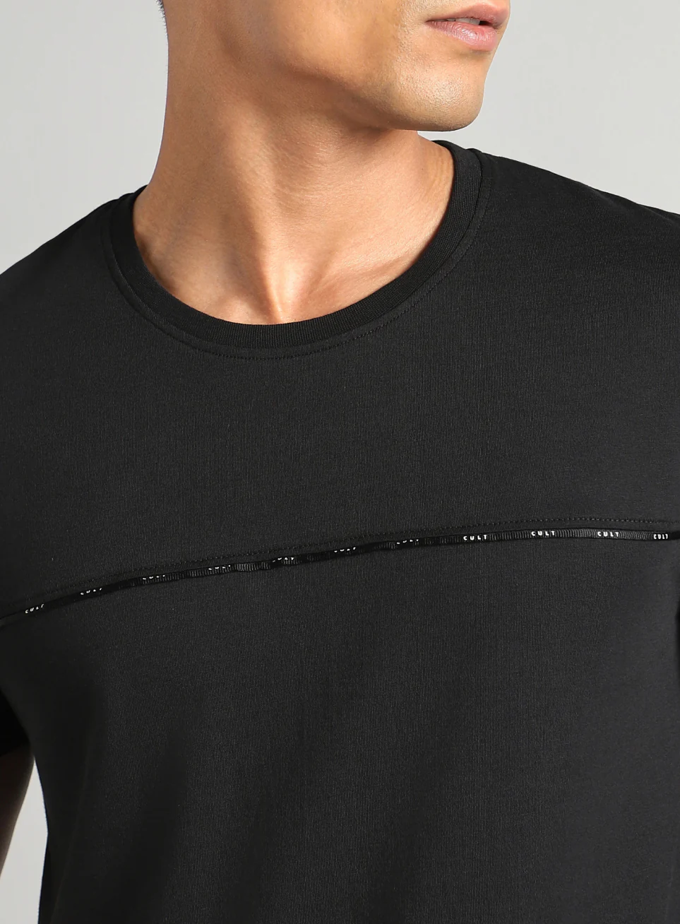 Men's Black Cult Athlete T-shirt - Image 7