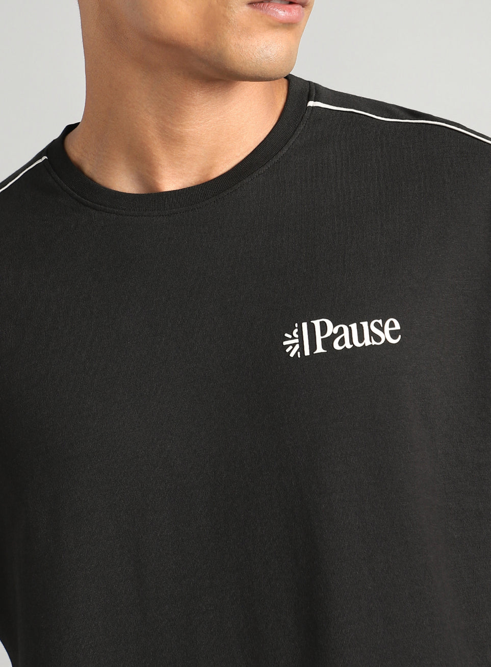 Men's Black Cult Athletic Relaxed Fit T-shirt - Image 7