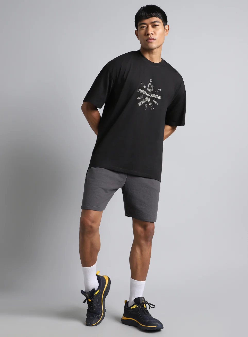 Men's Black Cult Brand Carrier Oversized Fit T-shirt - Image 2