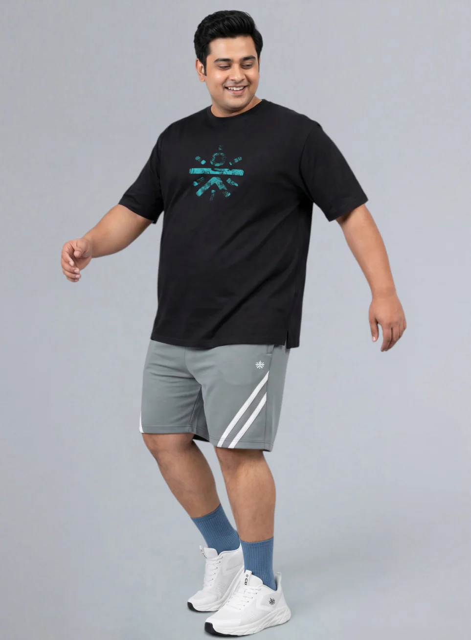Men's Black Cult Brand Carrier Plus Size T-shirt - Image 2