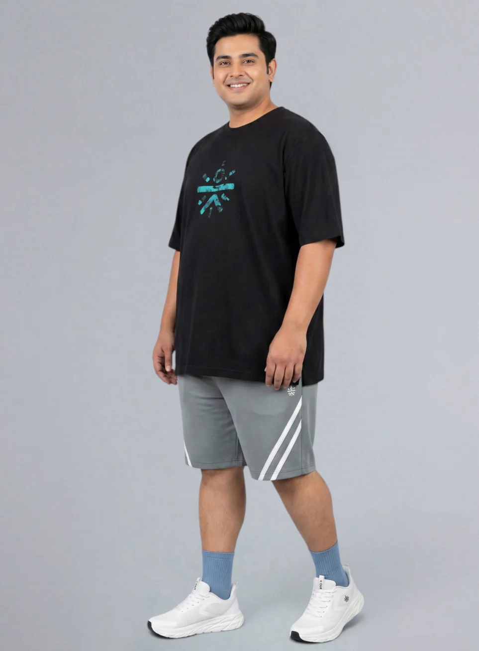 Men's Black Cult Brand Carrier Plus Size T-shirt - Image 3