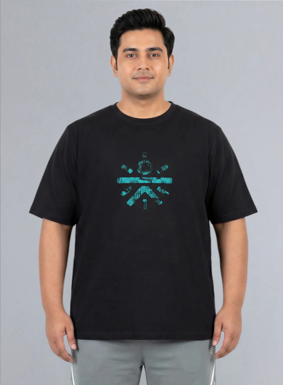 Men's Black Cult Brand Carrier Plus Size T-shirt - Image 4