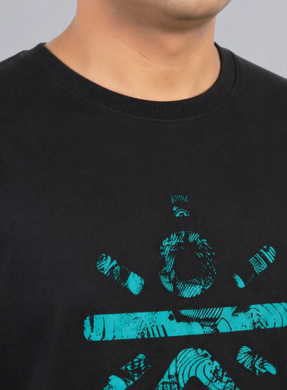 Men's Black Cult Brand Carrier Plus Size T-shirt - Image 7