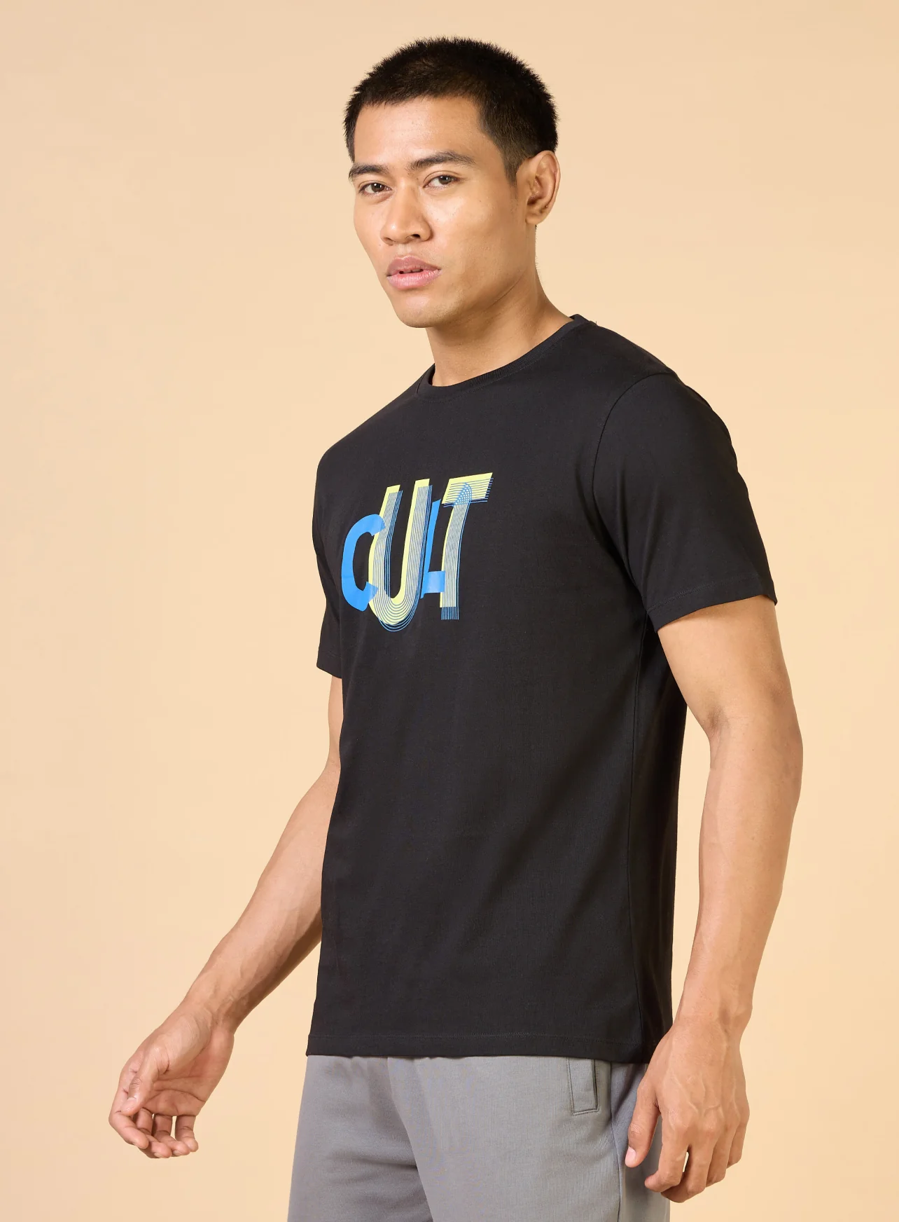 Men's Black Cult Brand Carrier T-shirt - Image 5