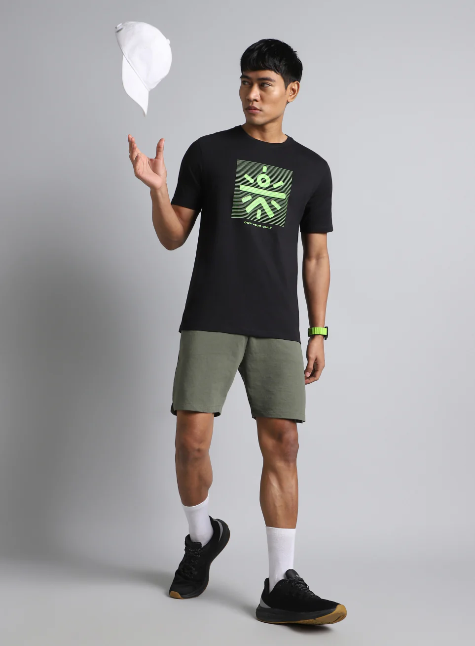 Men's Black Cult Brand Carrier T-shirt - Image 2