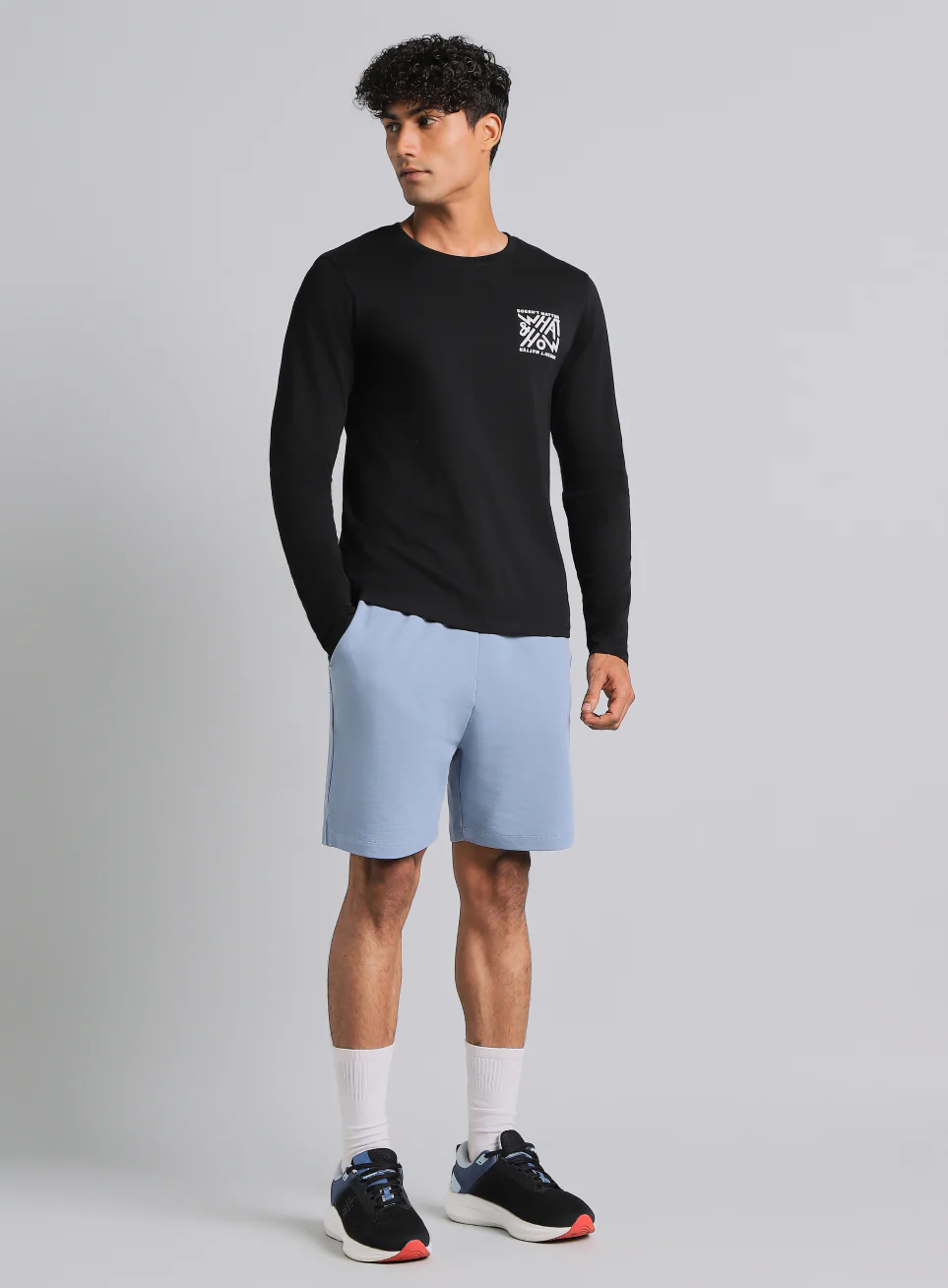 Men's Black Cult Graphic Full Sleeve T-shirt - Image 3