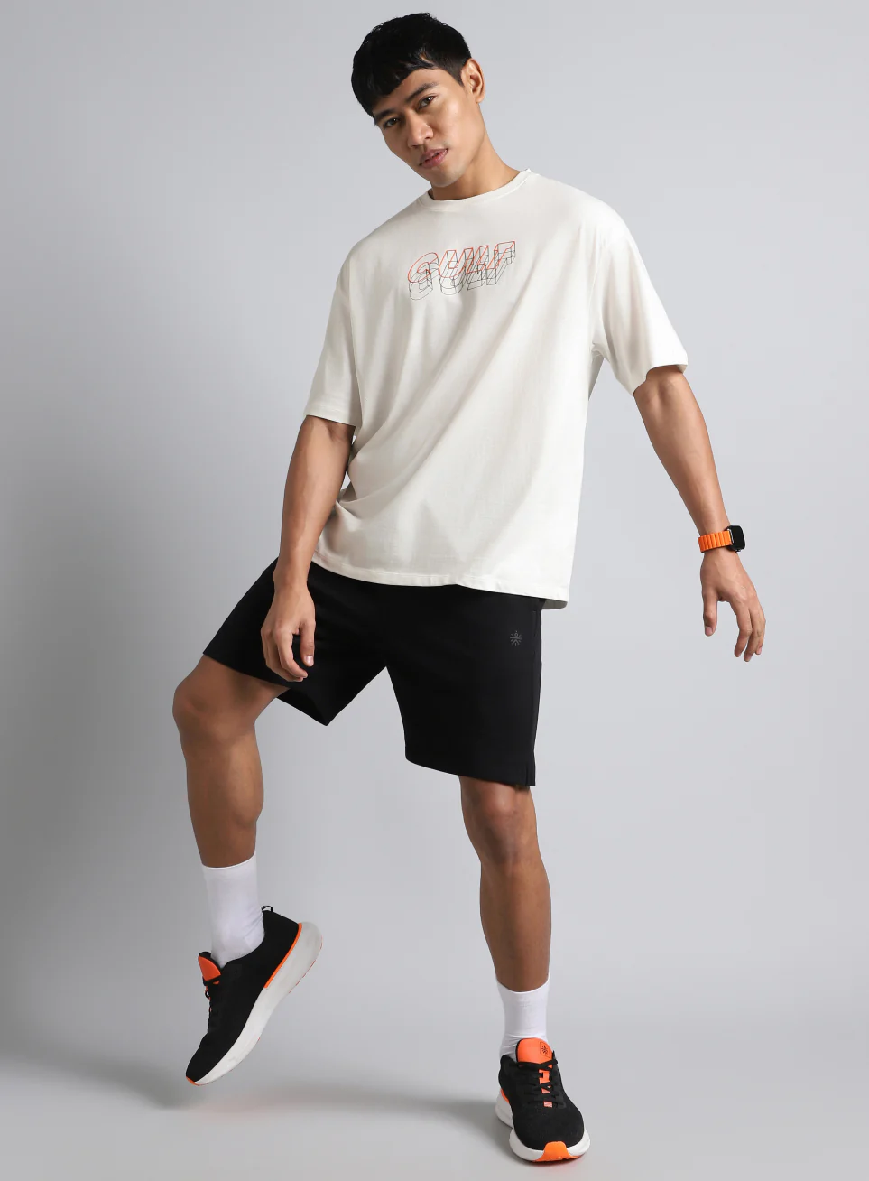 Men's White Cult Graphic Relaxed Fit T-shirt - Image 2