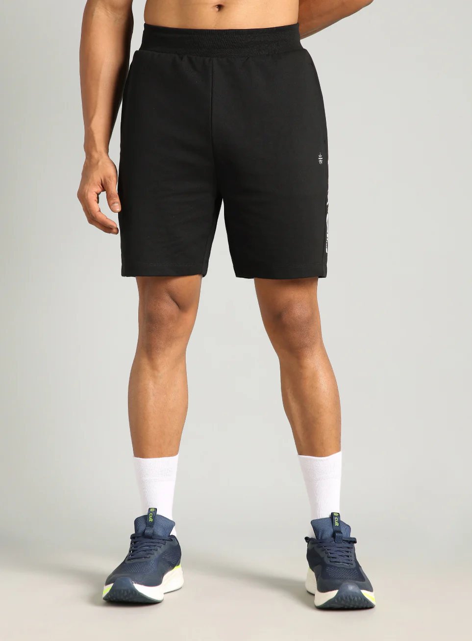Men's Black Cult Power-Up Training Shorts - Image 4