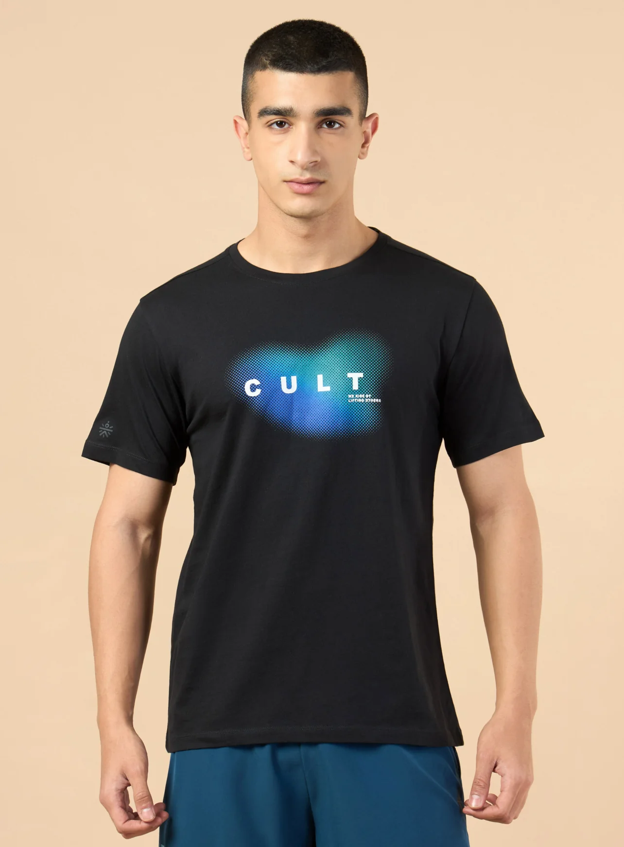 Men's Black Cult Training Graphic T-shirt - Image 4