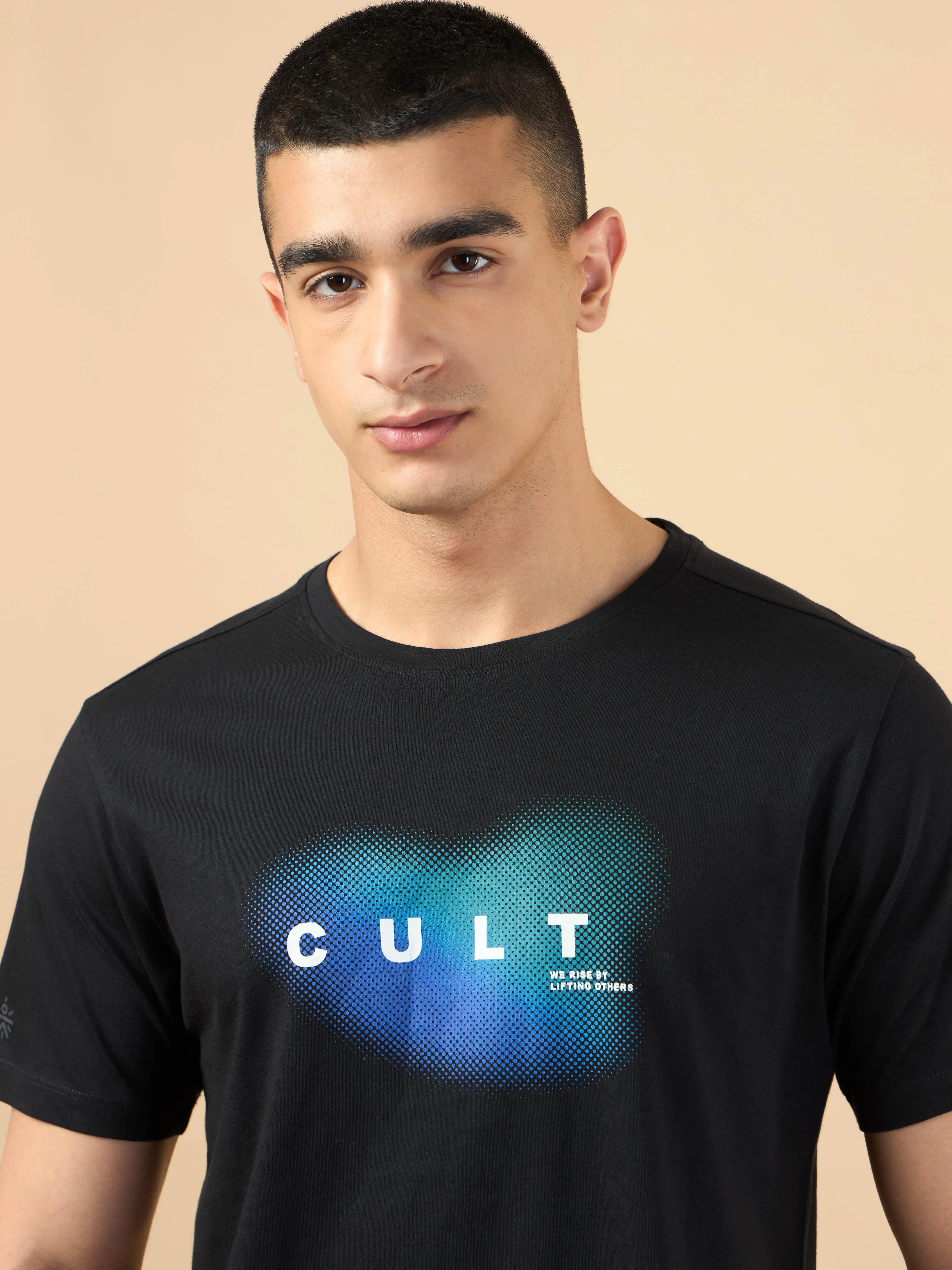 Men's Black Cult Training Graphic T-shirt - Image 7