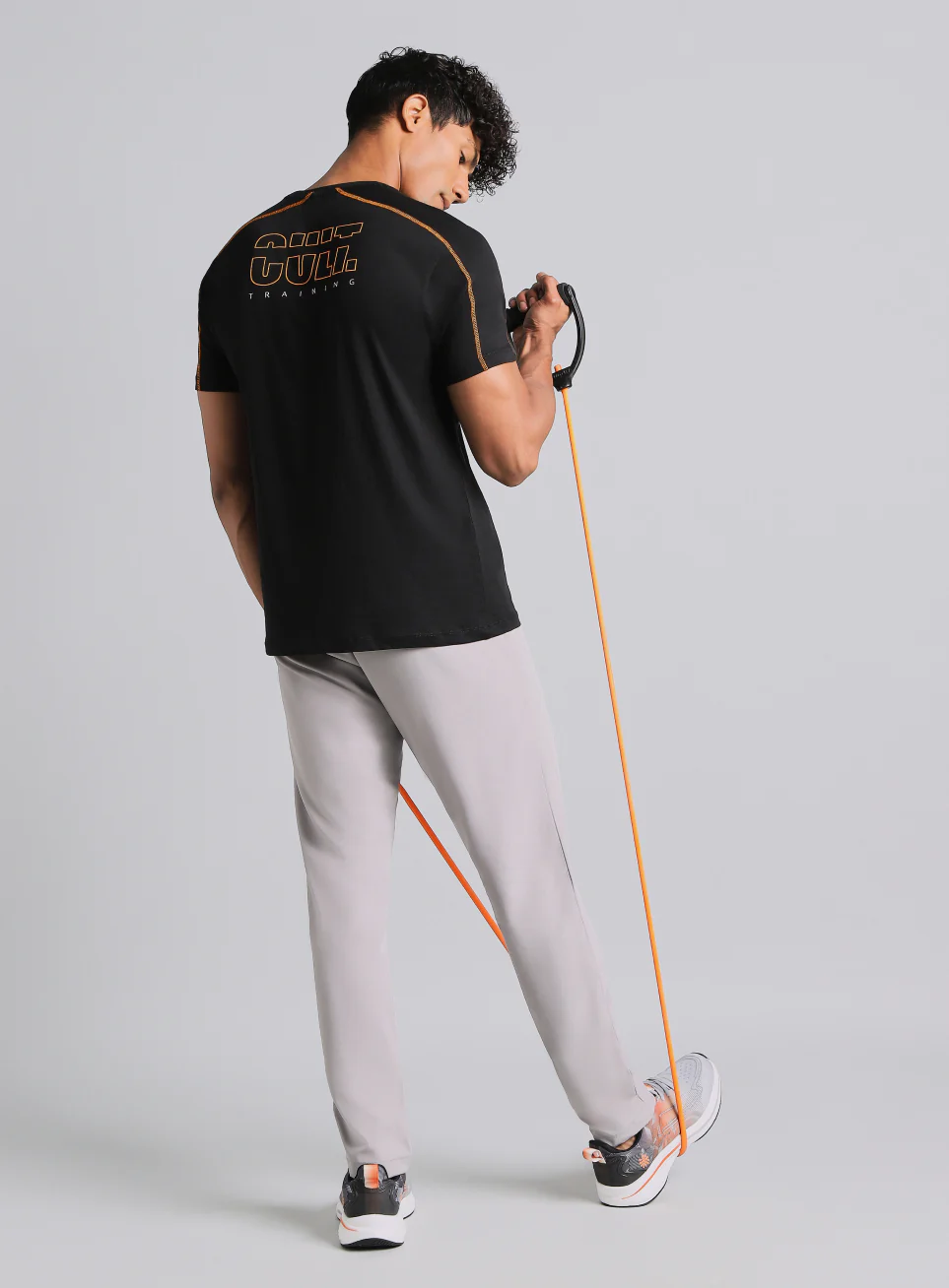 Men's Black Cult Training Graphic T-shirt - Image 3