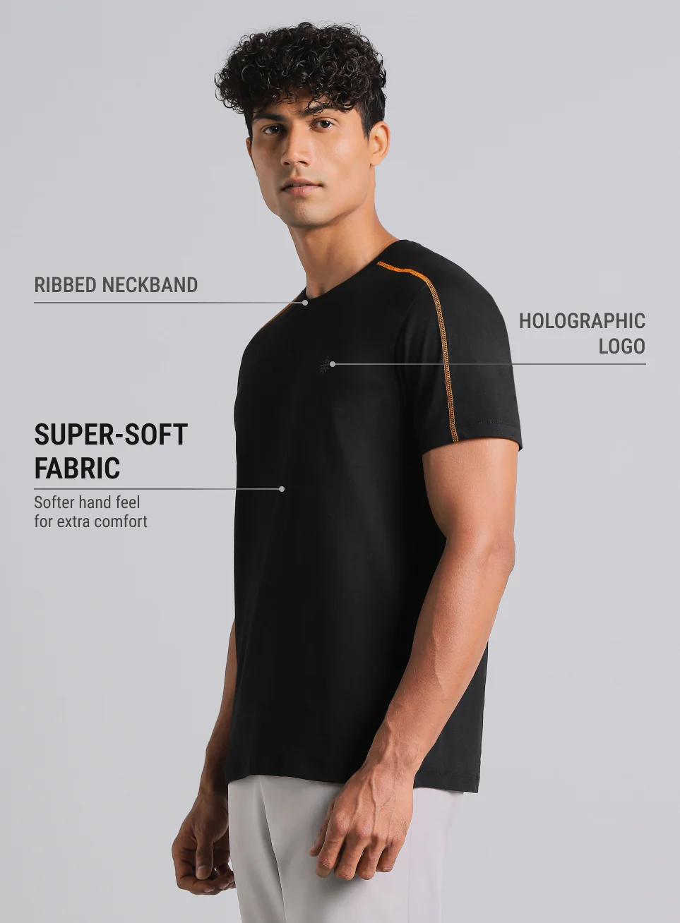 Men's Black Cult Training Graphic T-shirt - Image 5