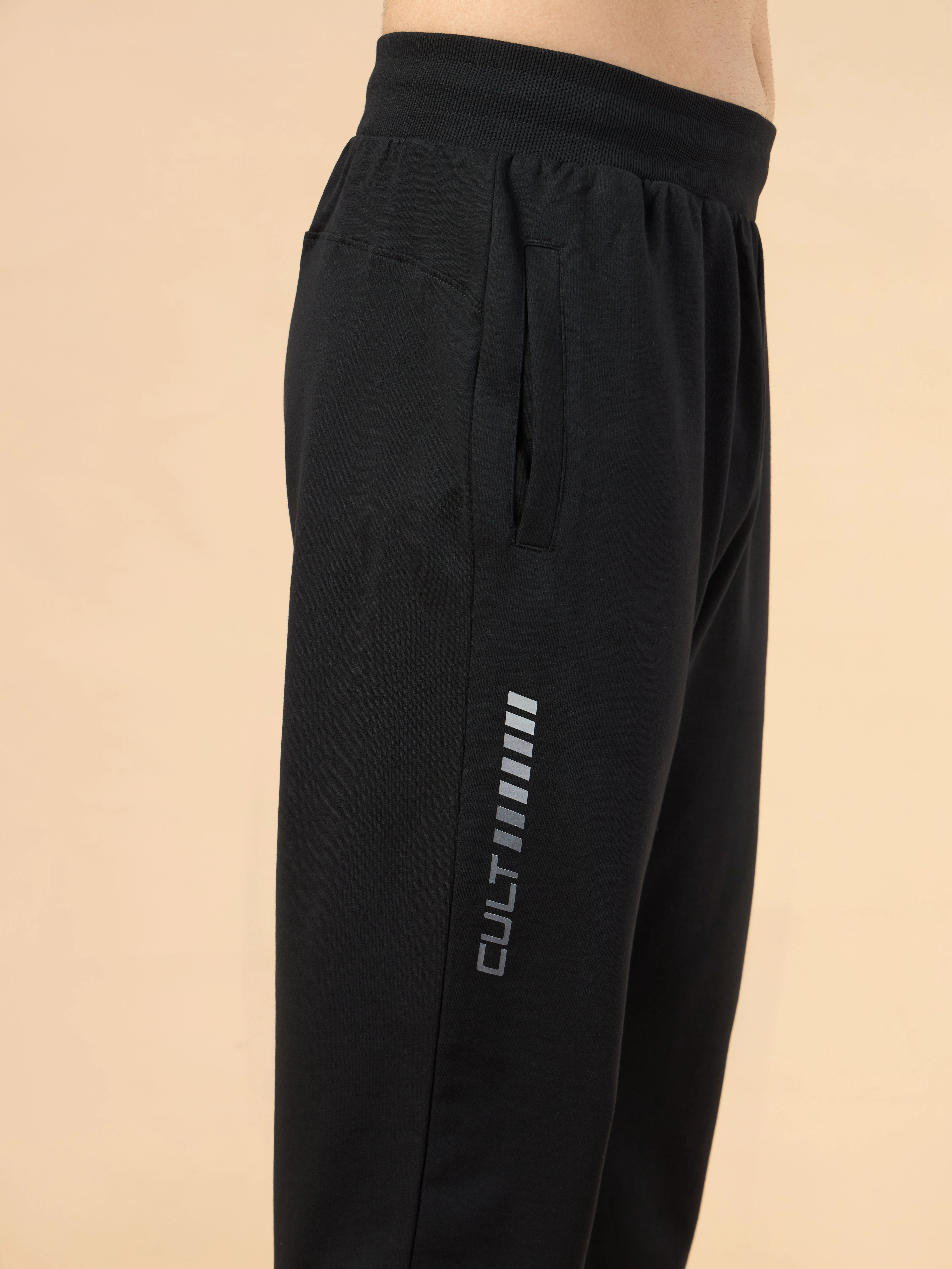 Men's Black Cult Training Joggers - Image 7