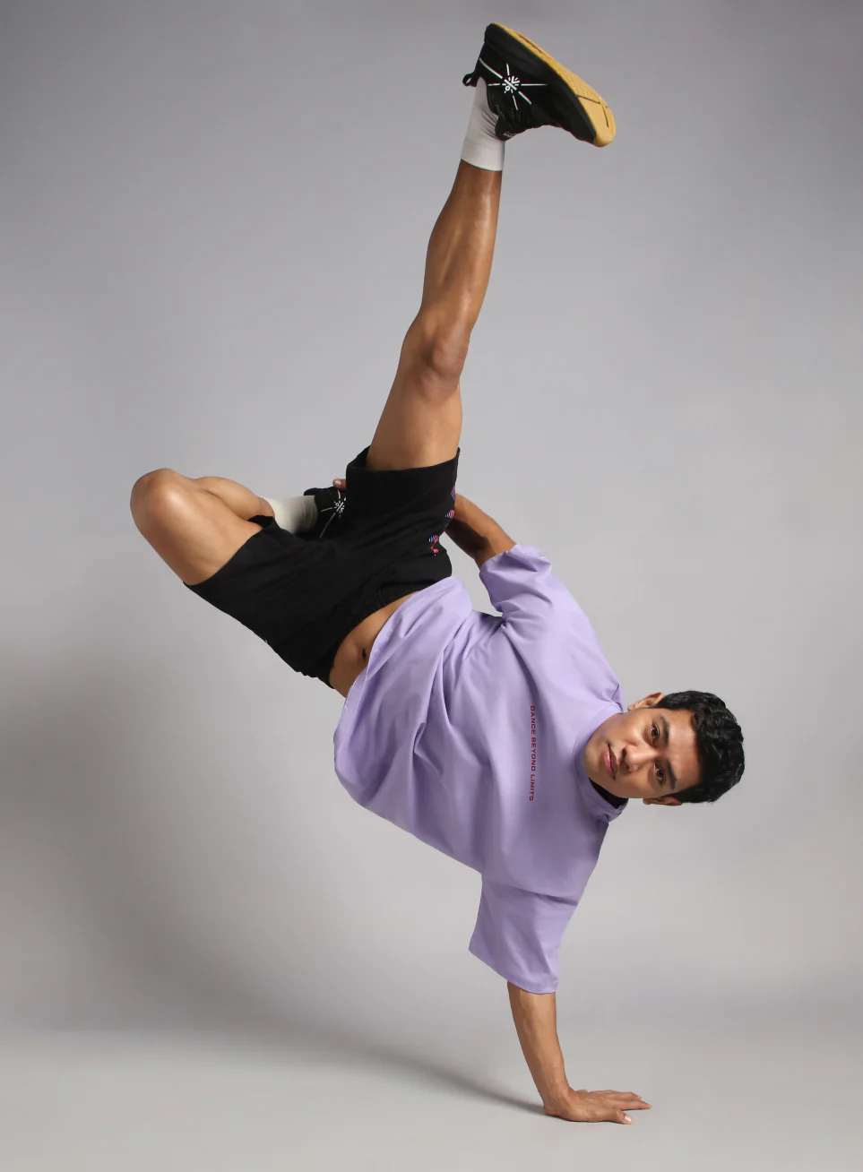Men's Black Dance Brand Carrier Shorts - Image 3