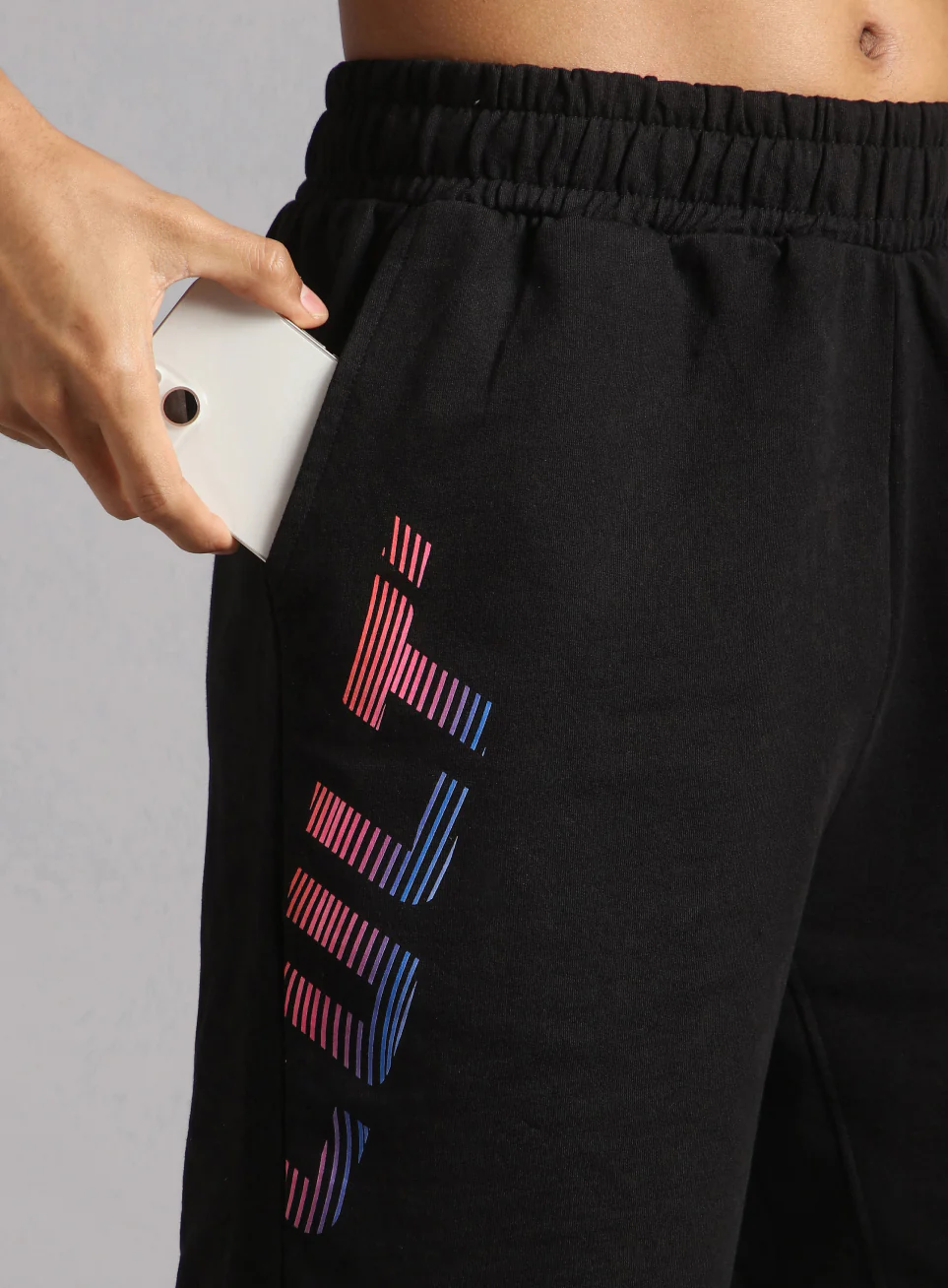 Men's Black Dance Brand Carrier Shorts - Image 7
