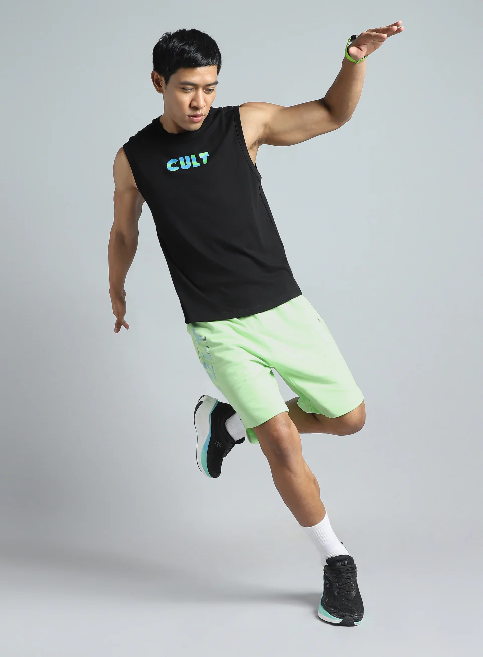 Men's Black Dance Brand Carrier Tank - Image 3
