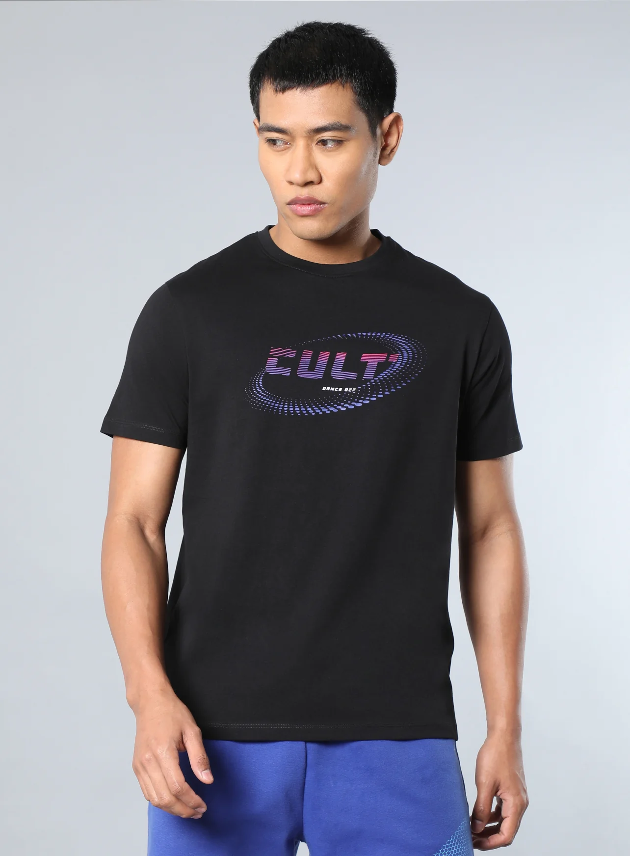 Men's Black Dance Off Print T-shirt - Image 4