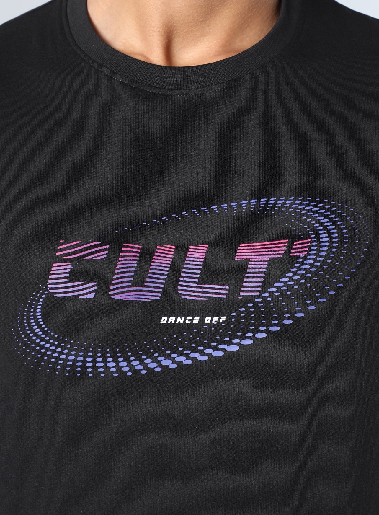 Men's Black Dance Off Print T-shirt - Image 7