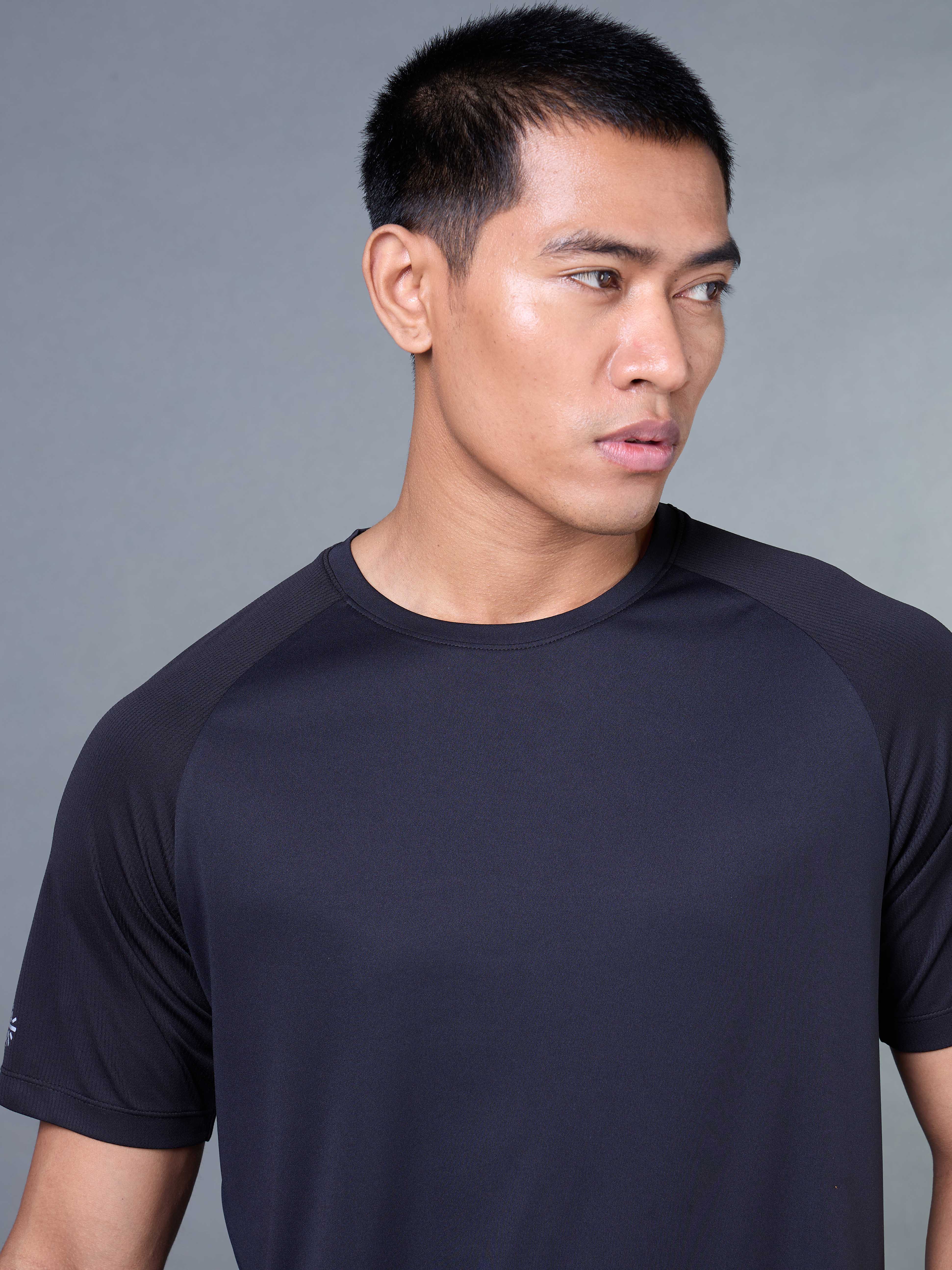 Men's Black Everyday Run T-shirt - Image 7
