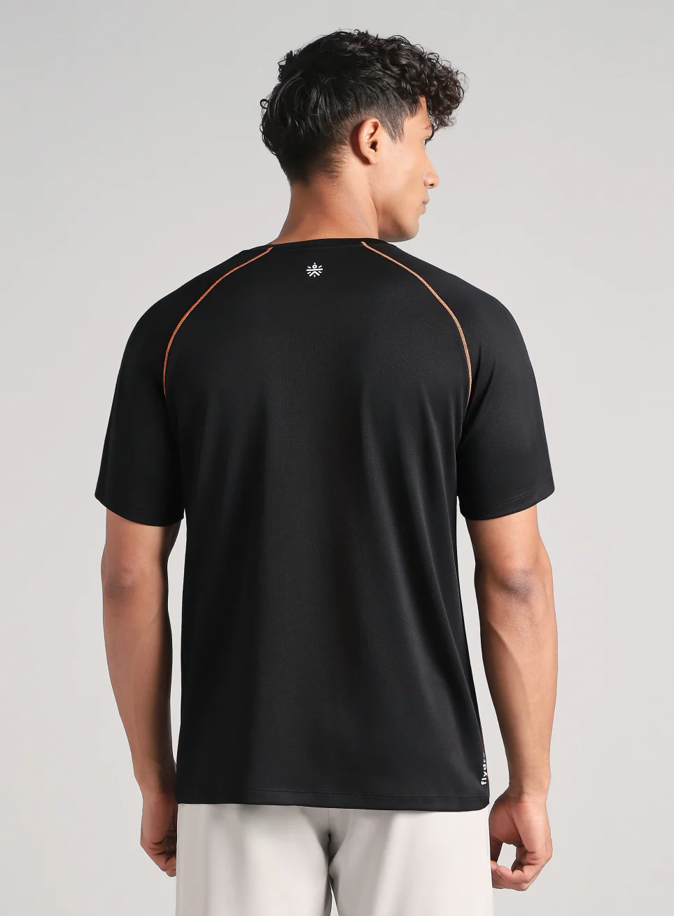 Men's Black Everyday Workout Train Tee - Image 6