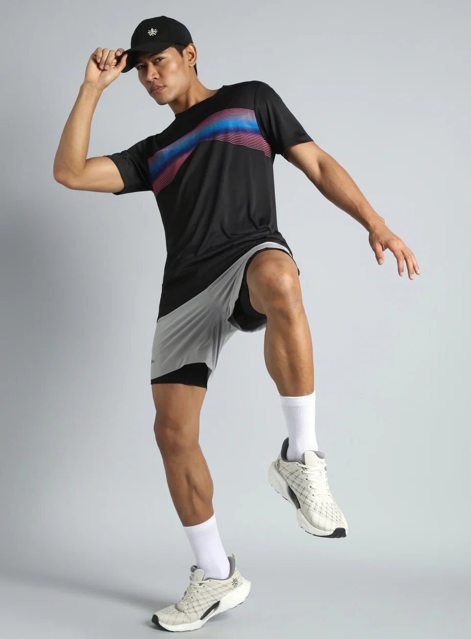 Men's Black Feel the Beat Dance T-shirt - Image 3