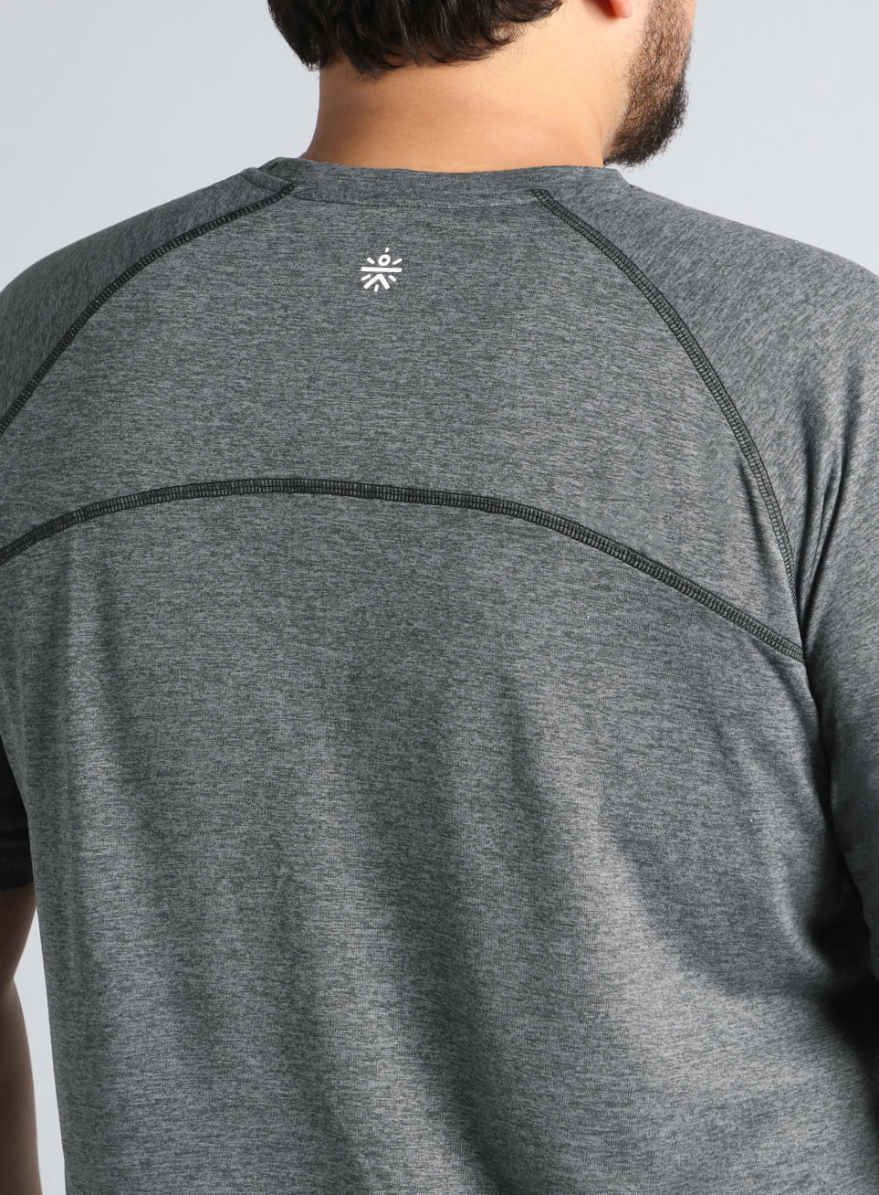 Men's Black Flex Plus Size COMFORtech Regular fit T-shirt - Image 7