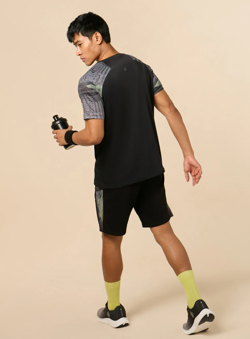 Men's Black High Impact Training T-shirt - Image 3