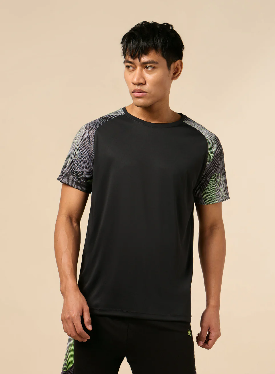 Men's Black High Impact Training T-shirt - Image 4