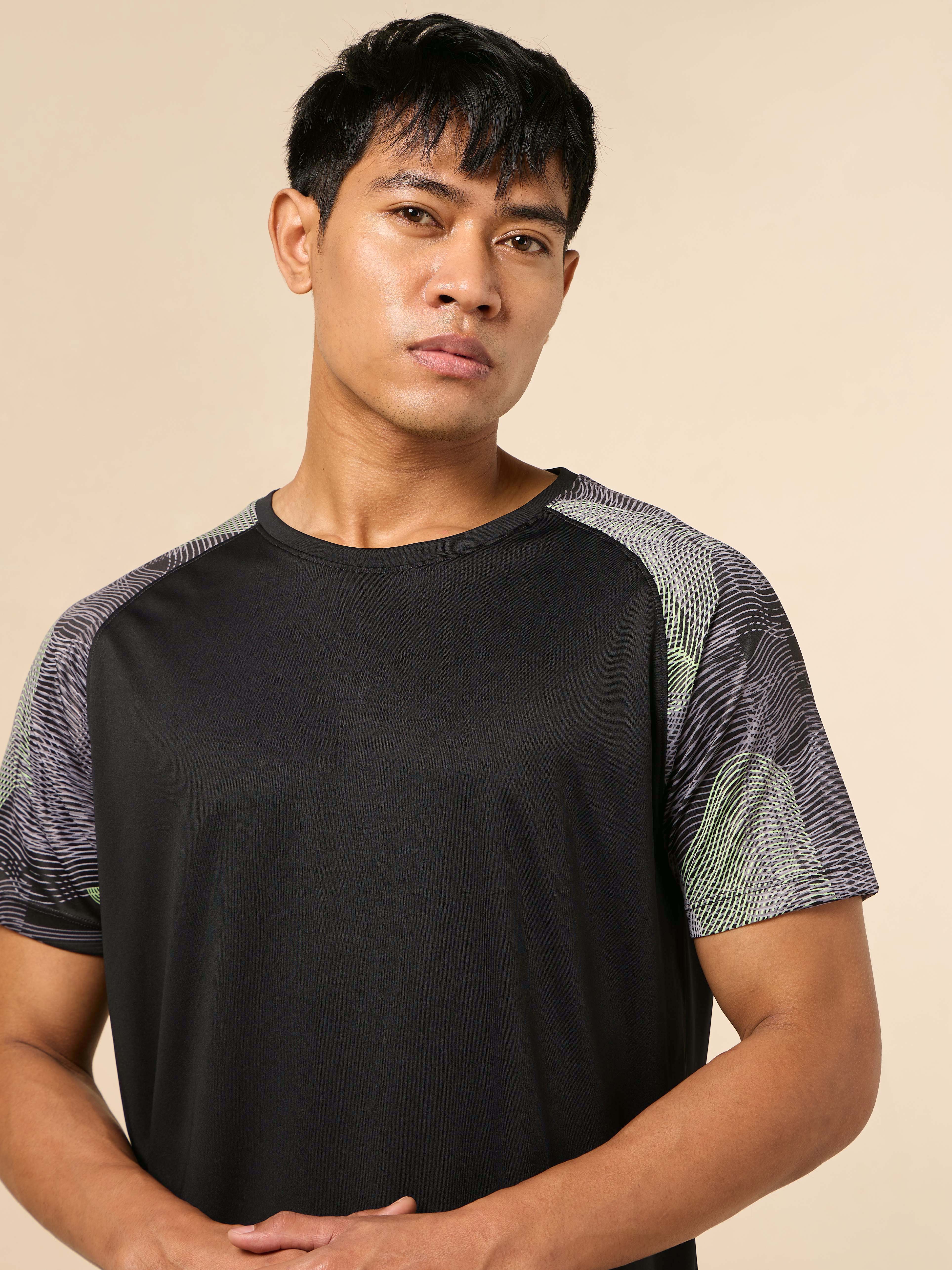Men's Black High Impact Training T-shirt - Image 8