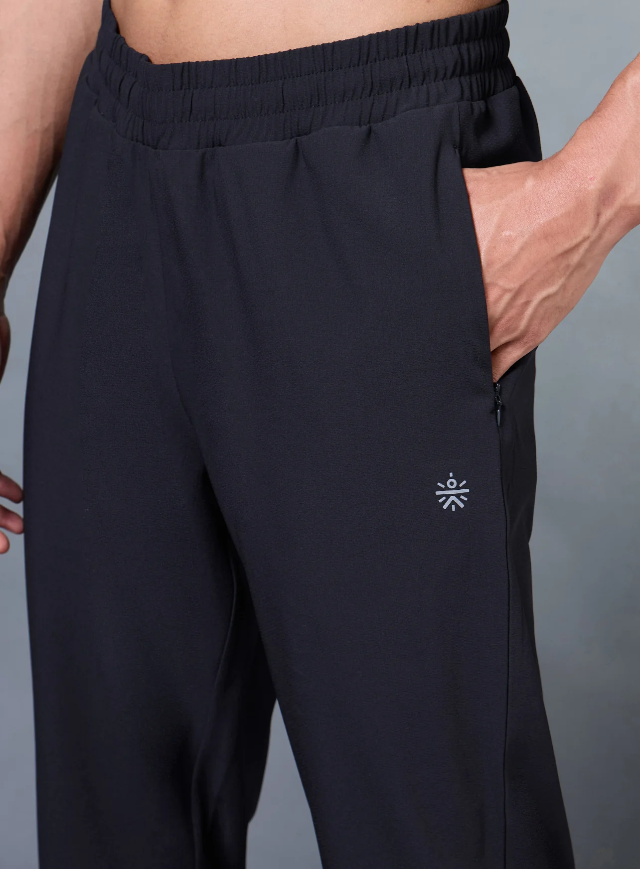 Men's Black Impact Running Trackpants - Image 7