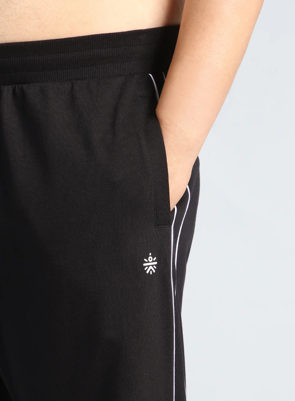 Men's Black Level Up Plus Size Joggers - Image 7