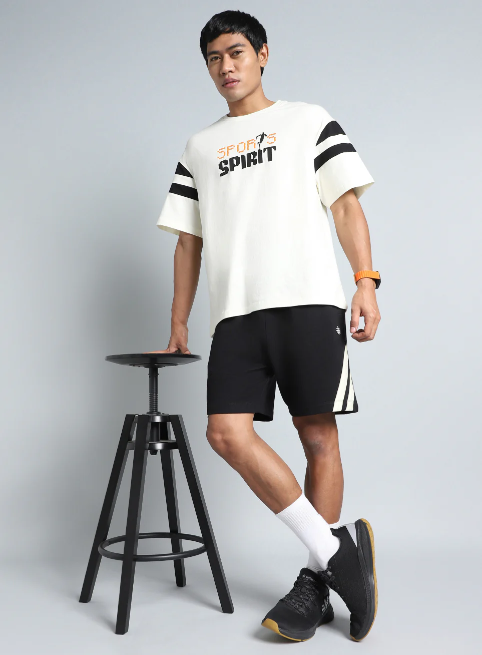 Men's Black Move Easy Shorts - Image 2
