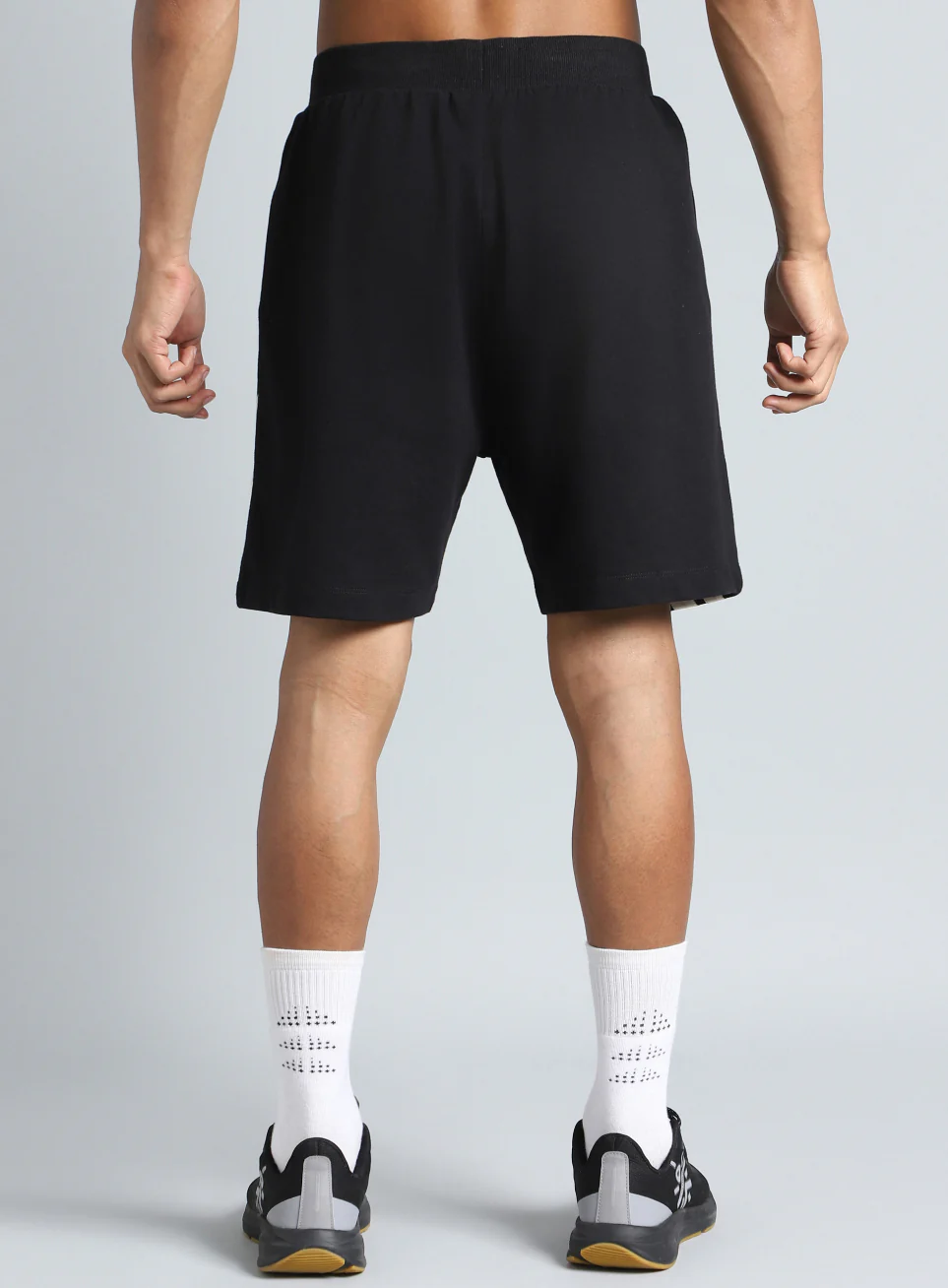 Men's Black Move Easy Shorts - Image 6