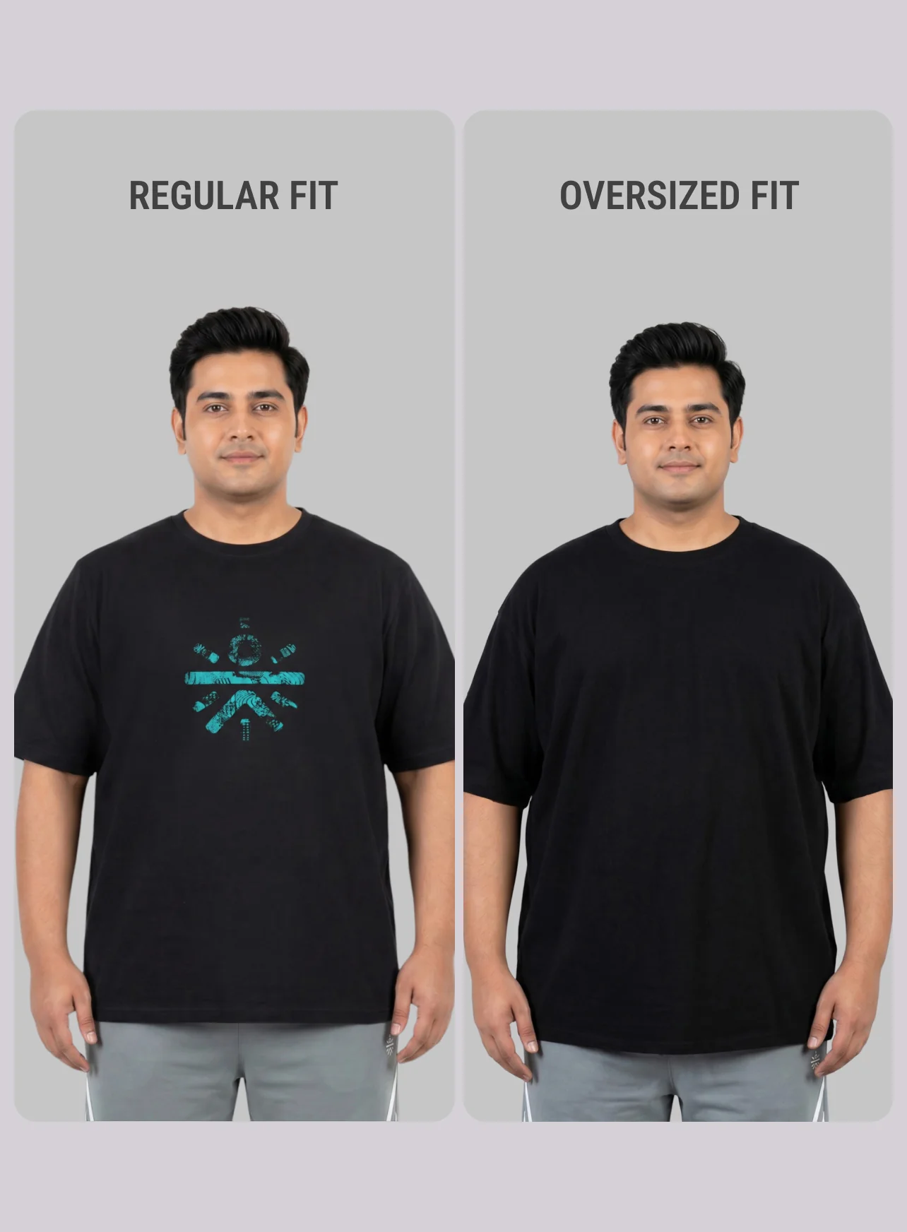 Men's Black One More Rep Graphic Plus Size Oversized Fit T-shirt - Image 11