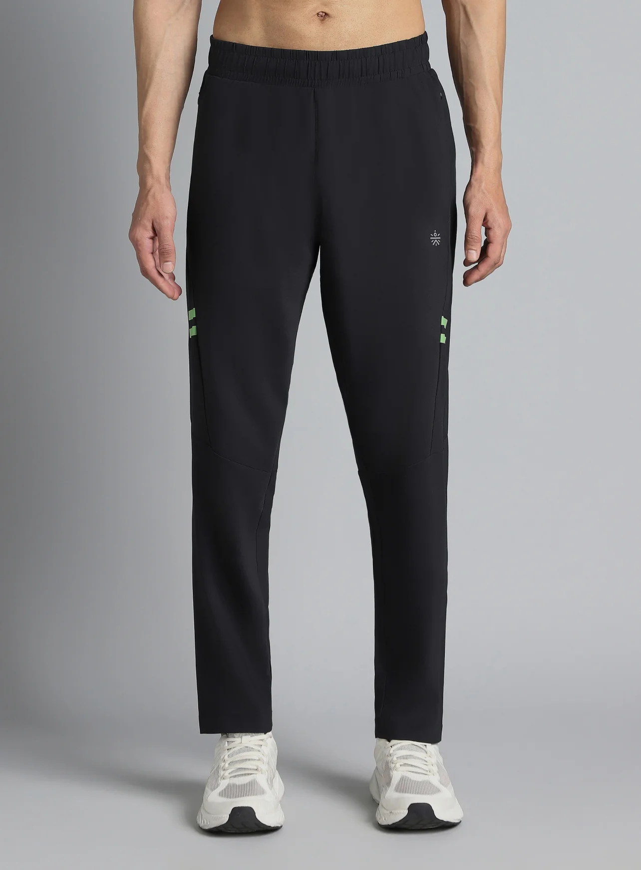 Men's Black Pacer Running Trackpants - Image 4