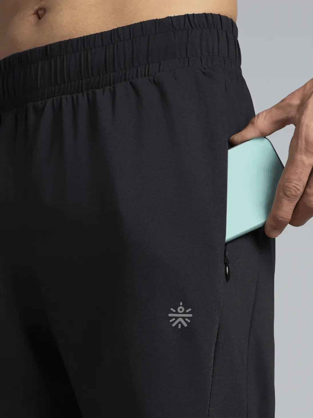Men's Black Pacer Running Trackpants - Image 7