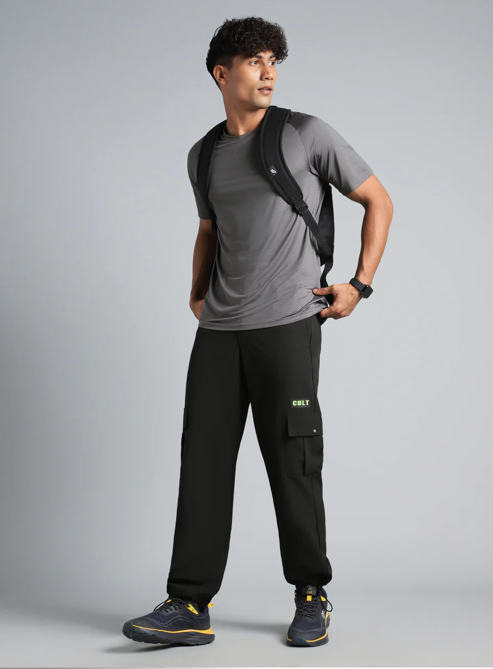 Men's Black Performance Adventure Pants - Image 2