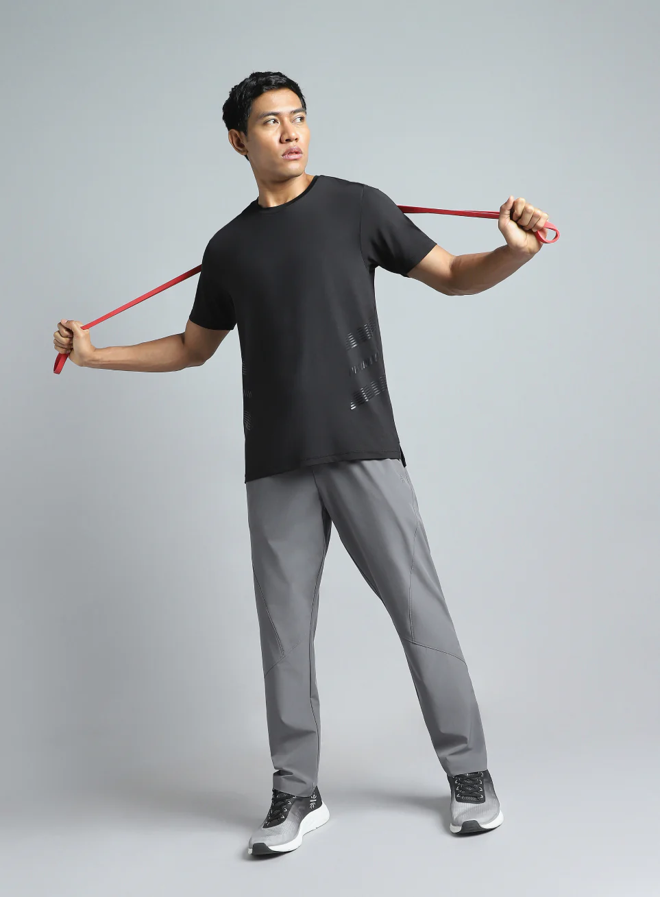 Men's Black Performance Pro Training T-shirt - Image 2