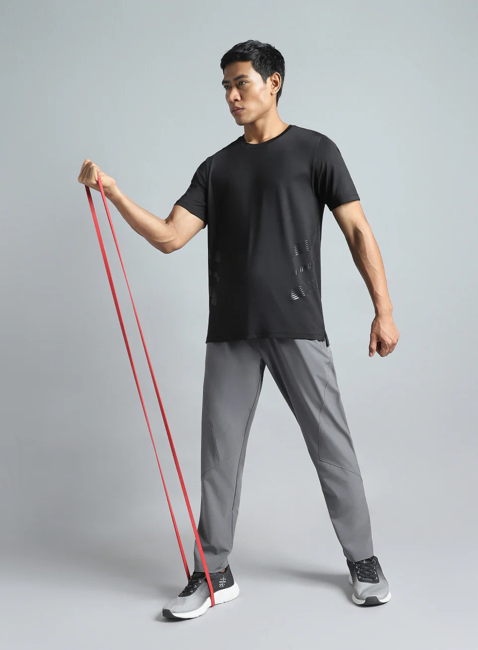Men's Black Performance Pro Training T-shirt - Image 3