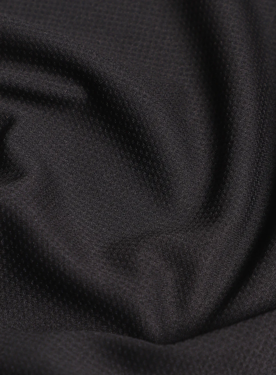 Men's Black Performance Sculpted Polo T-shirt - Image 9