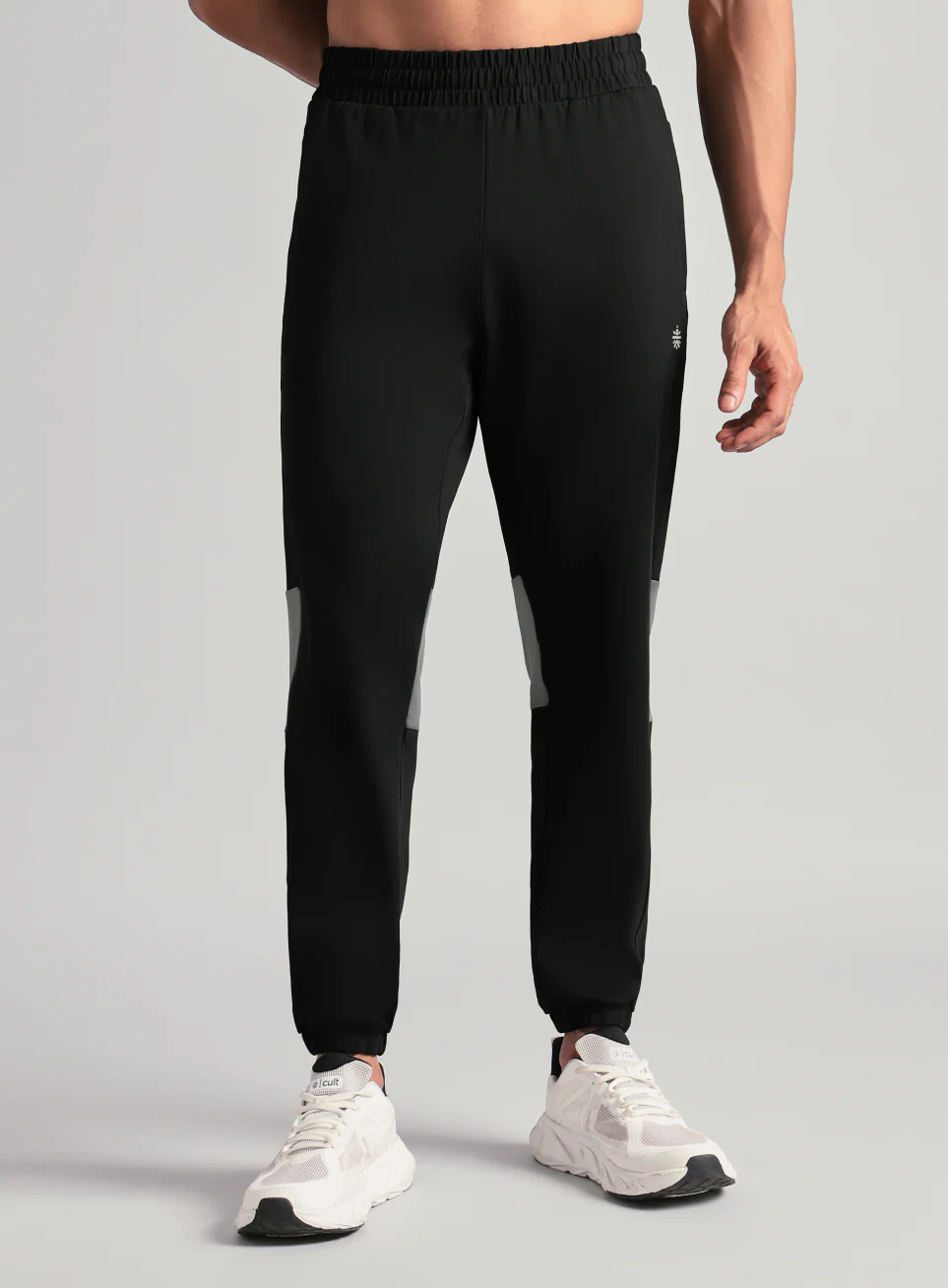 Men's Black Power Pop Active Joggers - Image 4